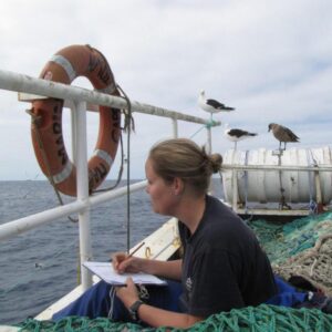 Bronwyn has made over seventy trips to establish the impact of fishing on seabirds